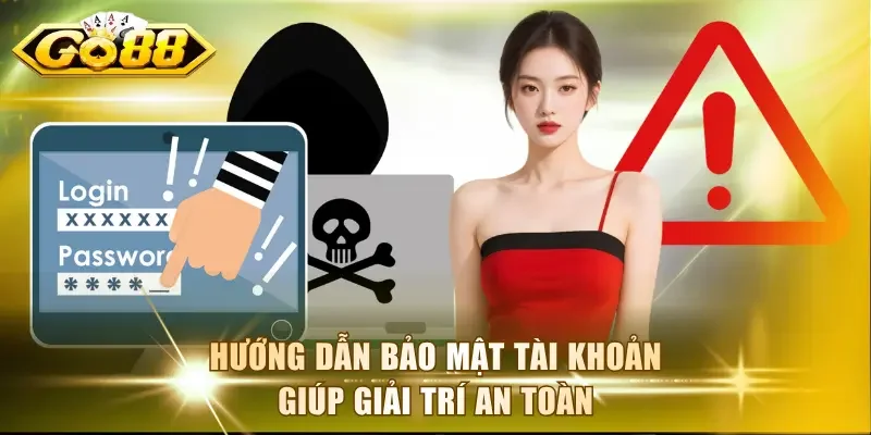 Hướng dẫn bảo mật tài khoản giúp giải trí an toàn