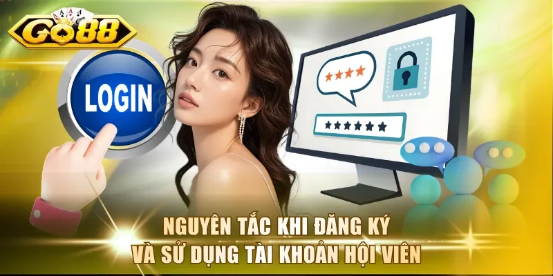 Nguyên tắc khi đăng ký và sử dụng tài khoản hội viên