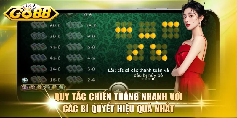 Quy tắc chiến thắng nhanh với các bí quyết hiệu quả nhất